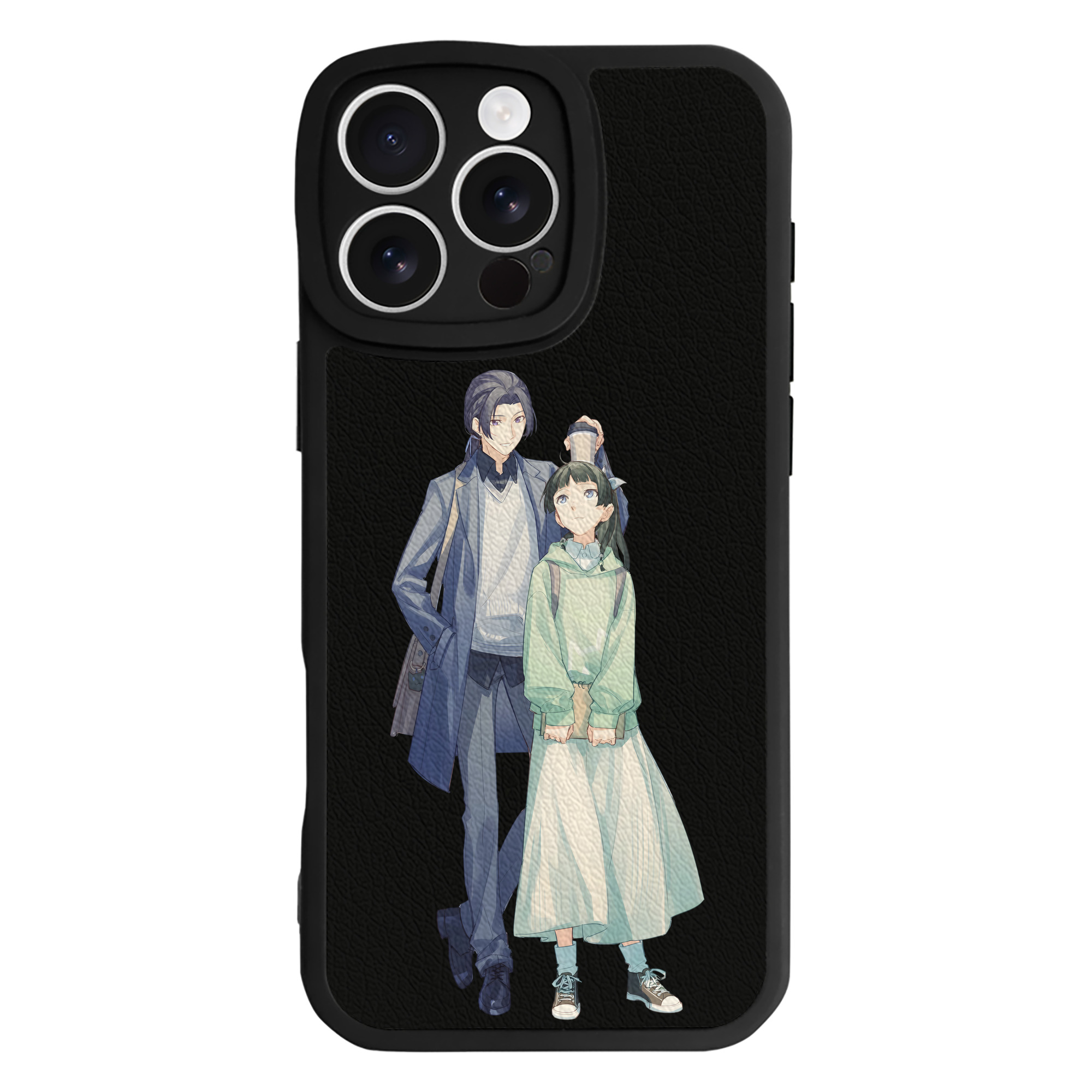 （画像用） 薬屋のひとりごと The Apothecary Diaries 【iPhone 16シリーズ対応】シリコンスマホケース（レザー調） 材質：シリコン